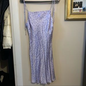 NWT Zara Floral Slip Mini Dress